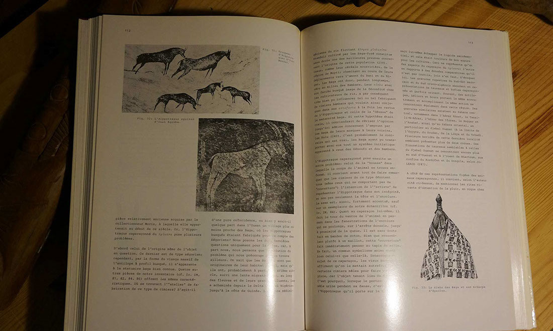 Antilopes du Soleil - Arts et Rites Agraires d'Afrique - Dominique Zahan en vente sur Ebay - Cliquer ici